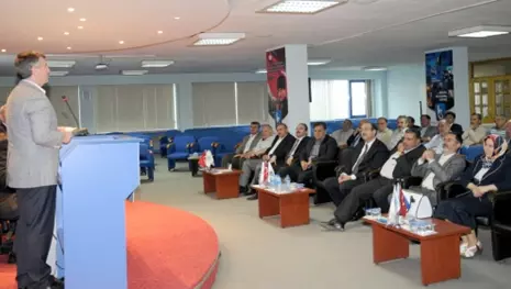 Başkan Tahir Akyürek, Konya Sanayi Odası’nda sanayicilerle bir araya geldi