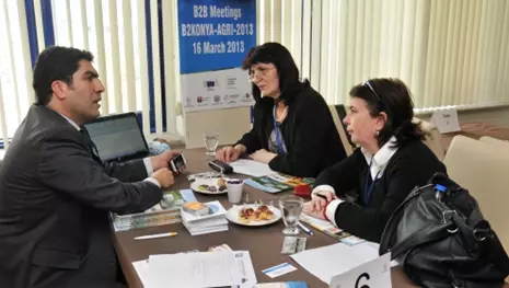 10 ülkeden 55 yabancı işadamı KSO’da ikili iş görüşmelerine katıldı