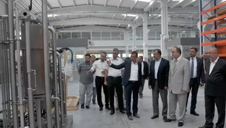 4. OSB’de ilk fabrika üretime başladı