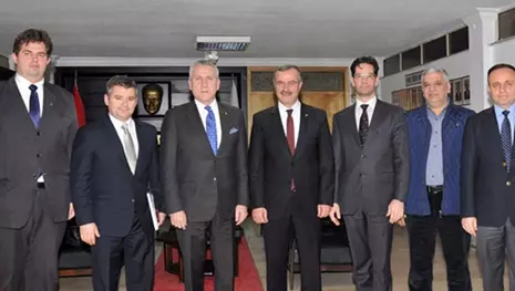 Macaristan Büyükelçisi Gabor Kiss, Konya Sanayi Odası’nı ziyaret etti