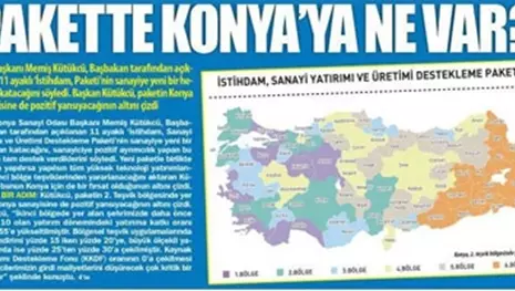 Konya için yüksek teknoloji üretim fırsatı