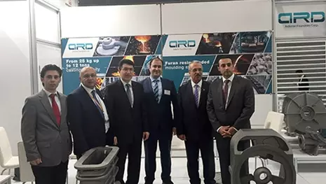 Konyalı Dökümcüler, Almanya’da gövde gösterisi yaptı