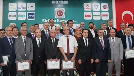 Sanayinin devlerine ödülleri verildi