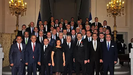Hisarcıklıoğlu'na Fransa'dan "Legion d'Honneur" nişanı