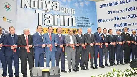 14. Uluslararası Konya Tarım Fuarı açıldı