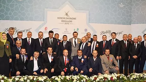 Konya Ekonomi Ödülleri sahiplerini buldu