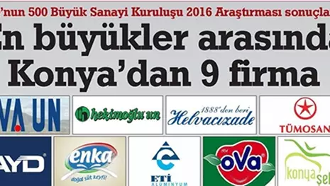 KSO Başkanı Kütükcü, devler listesinde yer alan firmaları tebrik etti