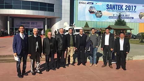 Konyalı sanayiciler SANTEK-2017 Fuarı'nı gezdi