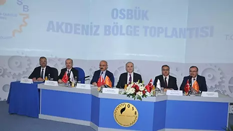 OSBÜK Akdeniz OSB'lerinin sorunlarını dinledi