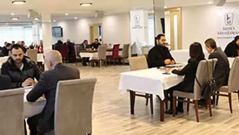 Konyalı sanayiciler, Aselsan’la ikili iş görüşmesi yaptı