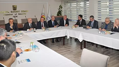 Halkbank Genel Müdürü, KSO'yu ziyaret etti