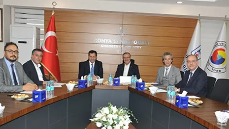 Konya Savunma Sanayi Eylül ayı yönetim kurulu toplantısını KSO'da yaptı