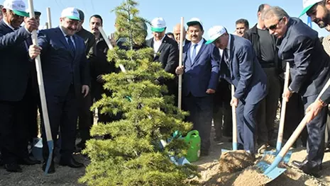 Konya OSB'de 1111 fidan dikildi