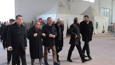 Başkan Kütükcü, Elazığ’a gitti : “Yaralarımızı birlikte saracağız”
