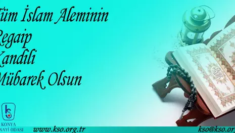Regaip Kandiliniz mübarek olsun