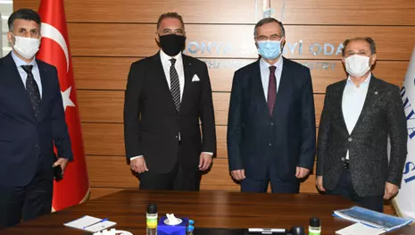 Cezayir Büyükelçisi'nden KSO'ya ziyaret