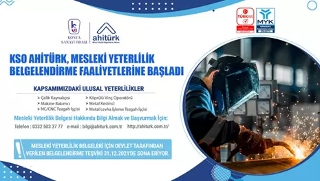 Mesleki Yeterlilik Belgeni Al, Mesleğine Sahip Çık!
