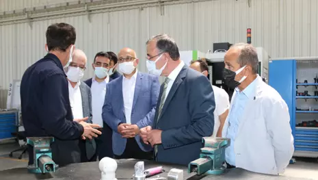 Başkan Kütükcü'den, Mehmet Tuza Pakpen MTAL’ye tebrik