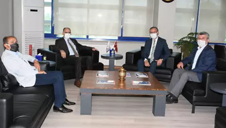 Vali Özkan'dan KSO'ya ziyaret