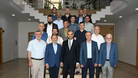 KSO'dan MÜSİAD'a hayırlı olsun ziyareti
