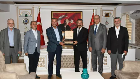 KSO'dan İl Emniyet Müdürü Dinç'e hayırlı olsun ziyareti