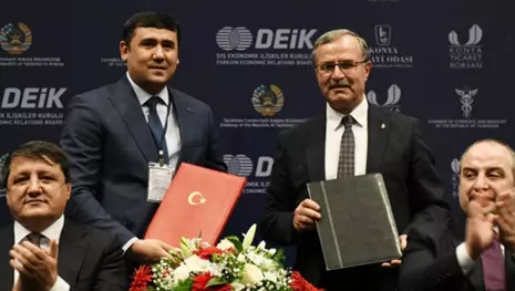 Konya Sanayi Odası ile Tacikistan TSO arasında işbirliği protokolü imzalandı