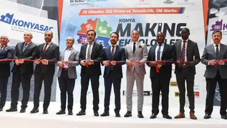 Konya Makine Fuarı açıldı