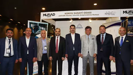 AHİTÜRK'ün standına yoğun ilgi