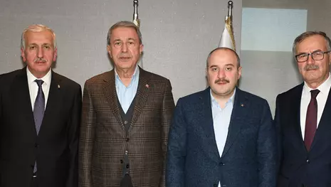 Bakan Akar ve Varank’tan KSO’ya ziyaret