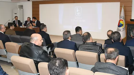 Konya Sanayi Odası’nda yeni dönemin ilk meclis toplantısı gerçekleştirildi