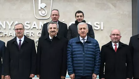 Bakan Yardımcısı Büyükdede, Başkan Büyükeğen’i ziyaret etti
