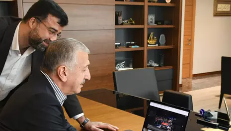 Başkan Büyükeğen, AA’nın "Yılın Fotoğrafları" oylamasına katıldı