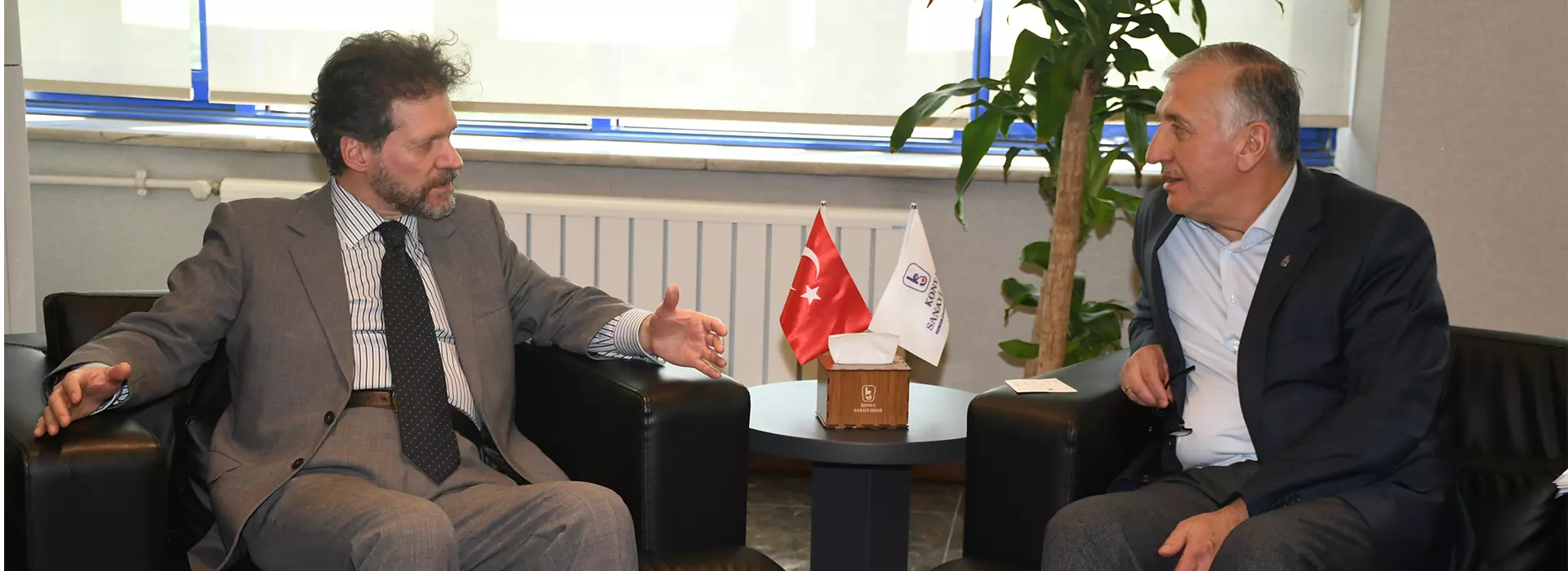 KUZEY MAKEDONYA BÜYÜKELÇİSİ, KSO’YU ZİYARET ETTİ