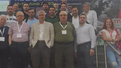 Konyalı sanayiciler, Almanya’daki GIFA Fuarı’na çıkarma yaptı