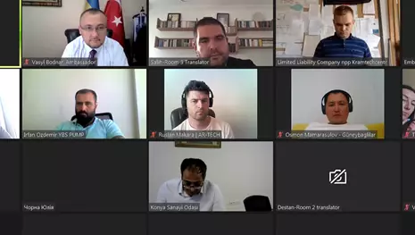 KONYALI SANAYİCİLER UKRAYNALI HEYET İLE B2B GERÇEKLEŞTİRDİ