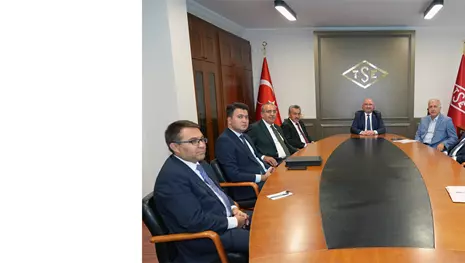 BAŞKAN BÜYÜKEĞEN, TSE BAŞKANI ŞAHİN’İ ZİYARET ETTİ