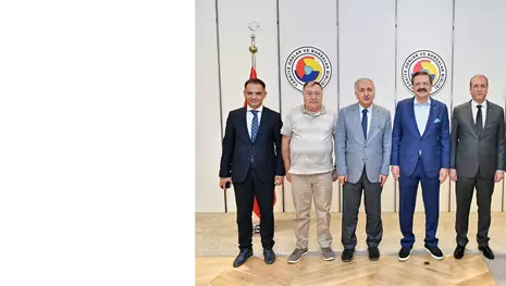 Başkan Büyükeğen, TOBB Başkanı Hisarcıklıoğlu'nu ziyaret etti