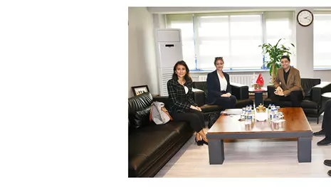 Birleşik Krallık Ticari Ataşesi Kate Ward, KSO’yu ziyaret etti