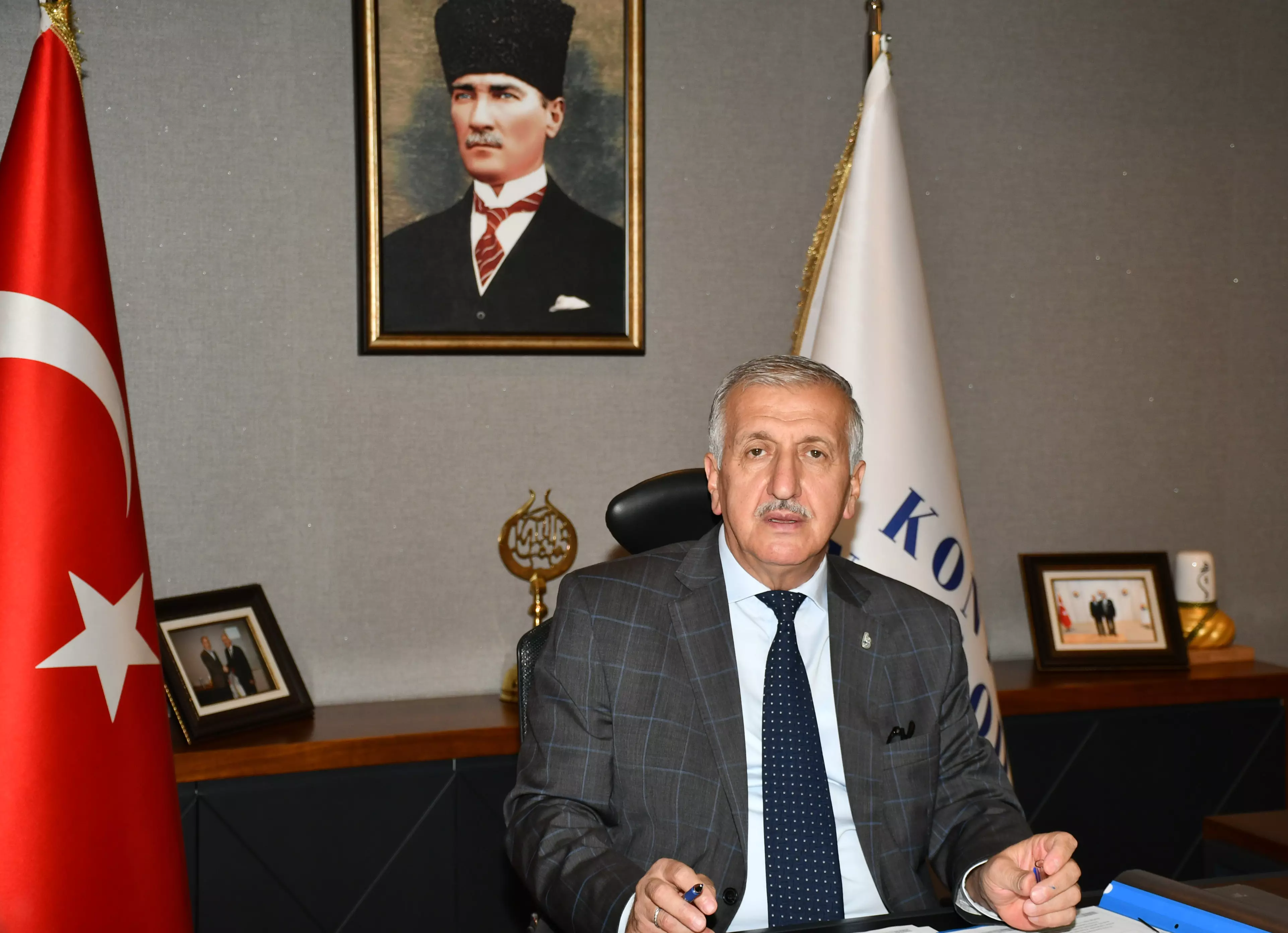 Kso Başkanı Mustafa Büyük... | Haberler | Medya | Konya Sanayi Odası