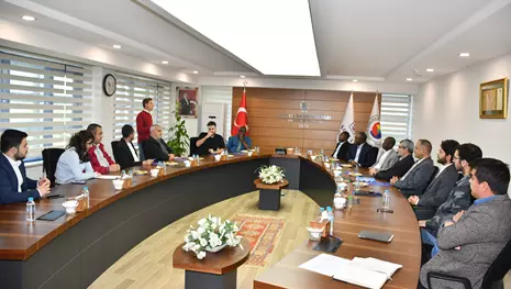Ganalı şirket, Konyalı sanayiciler ile görüştü