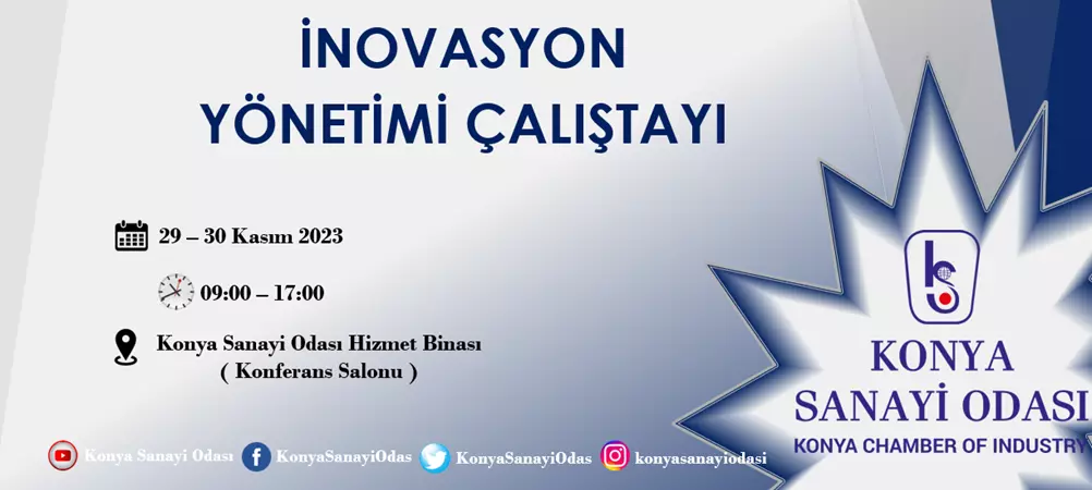 İNOVASYON YÖNETIMI ÇALIŞTAYI