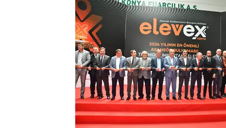 BAŞKAN BÜYÜKEĞEN, ASANSÖR FUARI’NI ZİYARET ETTİ