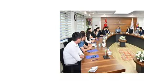 ÖZBEKİSTAN HEYETİ KSO’YU ZİYARET ETTİ
