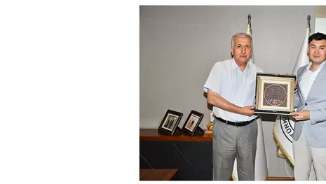 KAZAKİSTAN HEYETİNDEN KSO’YA ZİYARET