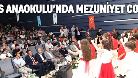 KOS ANAOKULU’NDA MEZUNİYET COŞKUSU