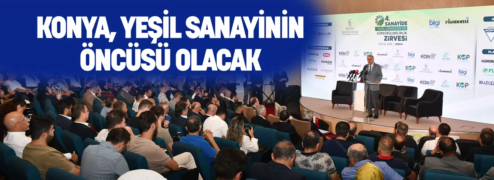 KONYA, YEŞİL SANAYİNİN ÖNCÜSÜ OLACAK