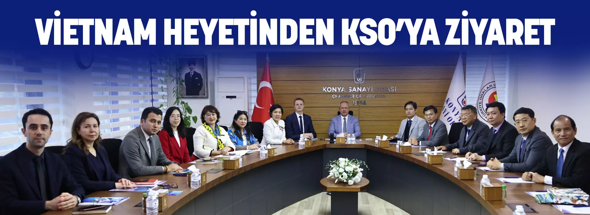 VİETNAM HEYETİNDEN KSO’YA ZİYARET