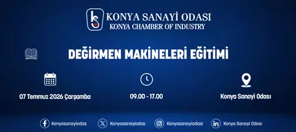 DEĞİRMEN MAKİNELERİ EĞİTİMİ