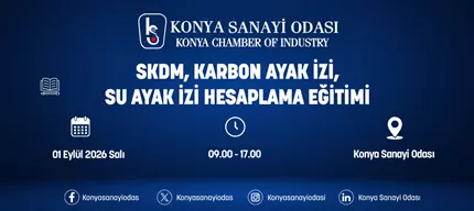 SKDM, KARBON AYAK İZİ, SU AYAK İZİ HESAPLAMA EĞİTİMİ