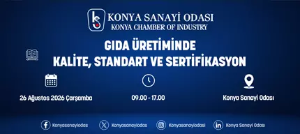 GIDA ÜRETİMİNDE: KALİTE, STANDART VE SERTİFİKASYON